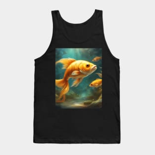 Fascinating Fish Characters Tank Top